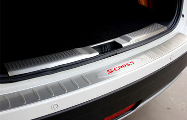 China Suzuki-S-Kreuz 2014 belichtete Tür-Schwellen-Platten, silberne Platten-Auto-Tür-Schwellen-Schutz fournisseur