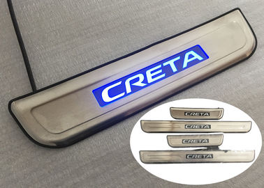 China Dauerhafte LED-Blaulicht-Seitentür-Schwellen-Platten für Hyundai IX25 CRETA 2014 2015 fournisseur