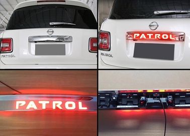 China Chromierte Heckklappe schmücken mit LED-Bremslicht für Nissan alle neue Patrouille 2016 fournisseur