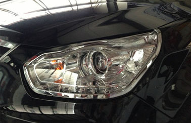 China Hohe Präzisions-Auto chromierte Scheinwerfer-Einfassungen für Chery Tiggo 2012 fournisseur
