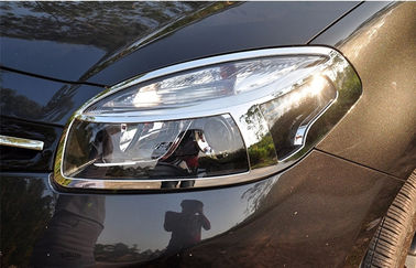 China Kundengebundene ABS Chrome-Scheinwerfer-Einfassungen/Selbstscheinwerfer-Abdeckungen für Renault Koleos 2012 fournisseur