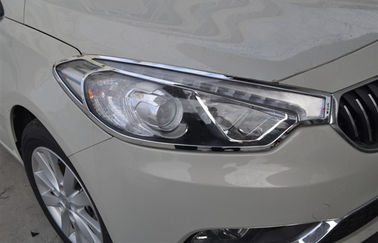 China Auto-Chrome-Scheinwerfer-Einfassungen, 2015 Scheinwerfer-Abdeckung Kias K3 2013 schmücken fournisseur