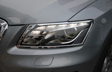 China Kundengebundenes ABS Chrome-Scheinwerfer-Einfassungs-Scheinwerferglas bedeckt Audi Q5 2012 fournisseur