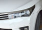 Auto-Scheinwerfer-Abdeckungs-Rücklicht COROLLAS 2014 schmücken chromiertes und Nebelscheinwerfer-Einfassung fournisseur