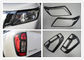 Schwarzes und Chrome-Scheinwerfer-Einfassungen und Rücklicht-Abdeckung für Nissan NP300 Navara 2015 fournisseur