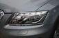 Kundengebundenes ABS Chrome-Scheinwerfer-Einfassungs-Scheinwerferglas bedeckt Audi Q5 2012 fournisseur