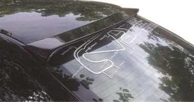 China Rückendeckenspoiler für Toyota Corolla 2006 - 2011 Kunststoff ABS Blow Molding Prozess fournisseur