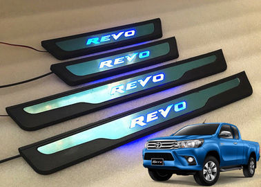 China TOYOTA All New Hilux Revo 2016 2017 LED Licht Seitentür Sill Scuff Platten fournisseur