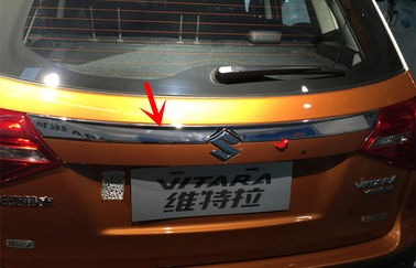 Ein guter Preis. Rücken Tor Formung Auto Body Trim Teile für Suzuki Vitara 2015 2016 Hintertür Chrom Verzierungen Online