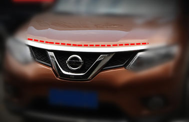 Ein guter Preis. NISSAN X-TRAIL 2014 Auto-Karosserie Trim-Teile ABS-chromisierte Motorhaube Trim-Streifen Online