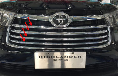 Ein guter Preis. Scheinende Chrom-Auto-Karosserie-Teile für Highlander 2014 2015, Frontgitter-Garnish Online