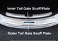 Edelstahl belichtete Tür-Sills-Heckklappen-Verschleiss-Platte für Hyundai Elantra Avante 2016 fournisseur