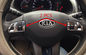 Custom Auto Innenraum Trim Teile Chrome ABS Lenkrad Trim für KIA Sportage R 2014 fournisseur