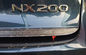 LEXUS NX 2015 Auto-Karosserie-Trim-Teile, ABS-Chrom-Hintertür Untergarnitur fournisseur