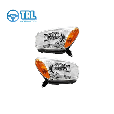 8113042310 Toyota Rav4 Scheinwerfer in Originalgröße Weiß / Chrom / Schwarz 8117042310