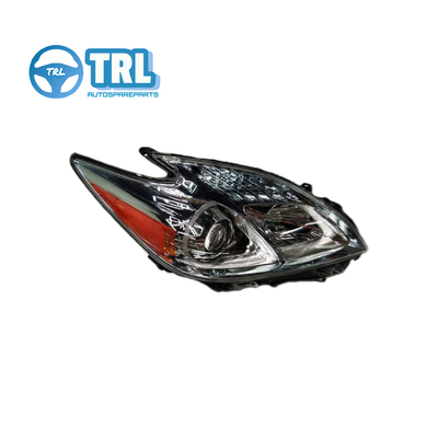 8114047680 Toyota Prius Scheinwerfer Schwarz / Chrom / Weiß Originalgröße 8113047420