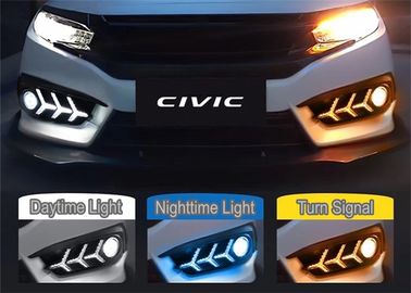 Ein guter Preis. Lamborghini-Stil Universal Nebelscheinwerfer Rückstoßstange Led-Leuchten für Honda New Civic 2016 2018 Online
