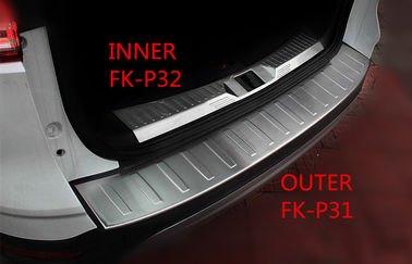 Ein guter Preis. Silberne Platte Beleuchtete Türsillen Hintertürpedal für Ford Kuga 2013 / 2014 Online