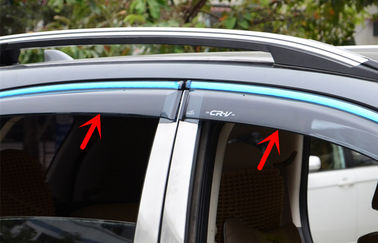 Ein guter Preis. HONDA CR-V 2012 Autofenster Visiere, Edelstahl-Streifen-Winddeflectoren Online